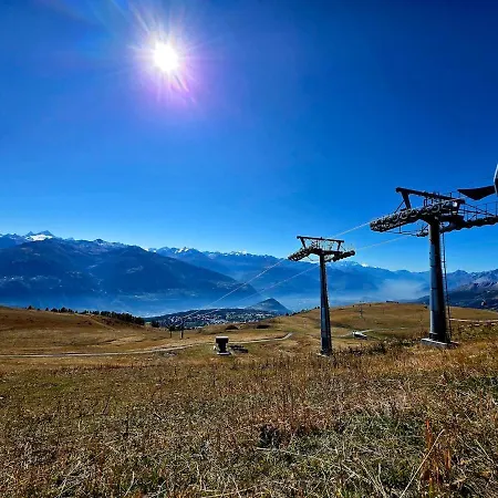 Avec Terrasse Et Piscine - Aux Petits Sapins Apartamento Crans-Montana